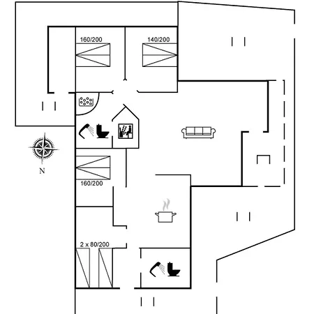 Sakulfuer - 2-5km From The Sea By Interhome Casa vacanze